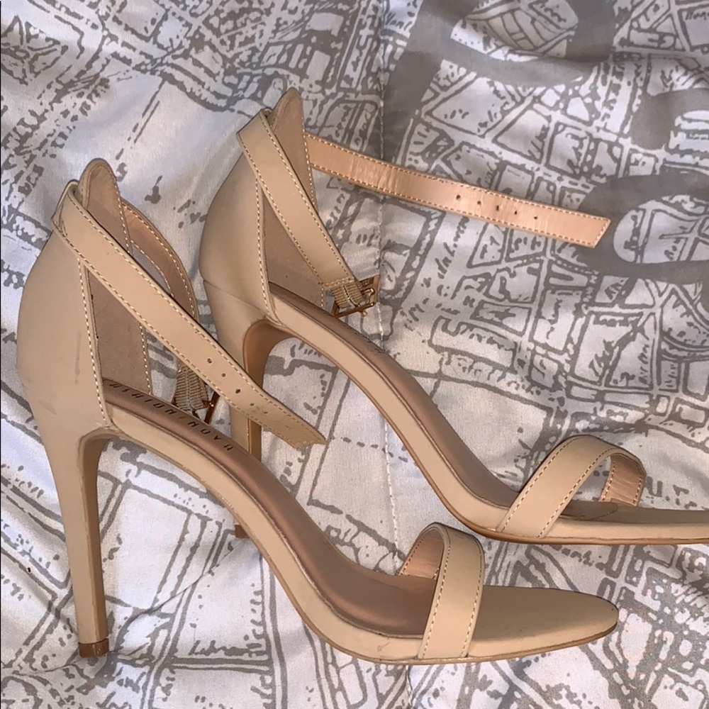 Fashion nova nude heels
